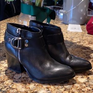 Marc Fisher black booties — EUC